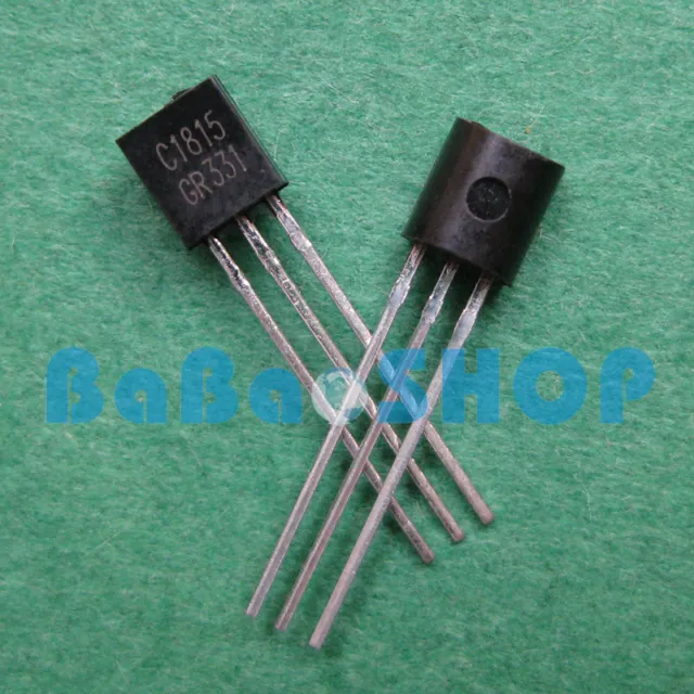 100pairs New ( C1815 + A1015 ) NPN PNP SILICON TRANSISTOR TO-92 /200pcs