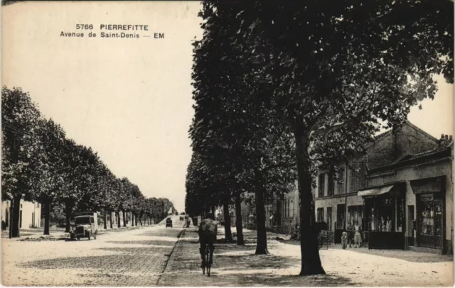 CPA PIERREFITTE - Avenue de St-DENIS (124329)