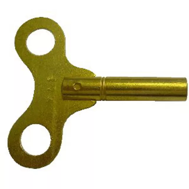 STANDARD CLOCK KEY BRASS 4.75mm