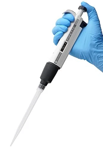 Micropipette 5ml Four E's Scientific Lab Single Channel Pipettors1000-5000ul ...