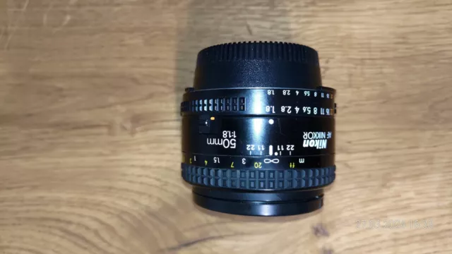 Nikon AF Nikkor 1:1,8 50mm