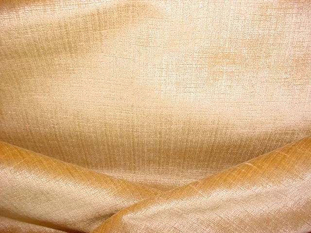 17-1/2 Kravet Lee Jofa Antique Gold Velvet Strie Upholstery Fabric