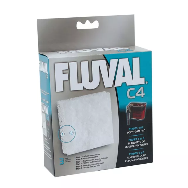 Fluval Mousse / Polypatrone pour C4-Filter, Neuf