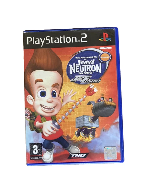 Jimmy Neutron: Boy Genius - PlayStation 2 Video Game (PS2) - Nickelodeon Adventure Game