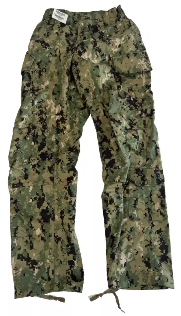 New US Navy USN NWU Type III AOR2 Working Uniform Pants Trouser Small Regular