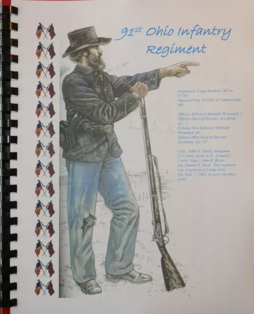 Civil War History of the 91st Ohio Infantry Regiment