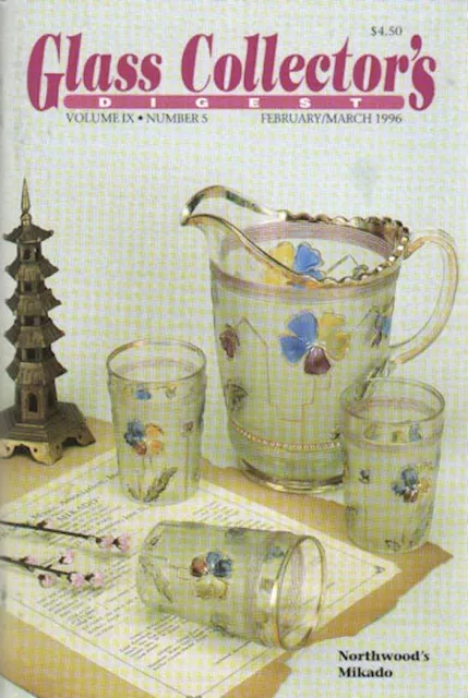 Glass Digest Feb '96, Pickles, Brian Higer, Northwood Mikado, Jennings Bonnell