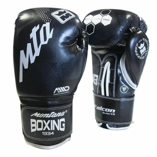 Montana Falcon Gants de Boxe 10 oz Rouge