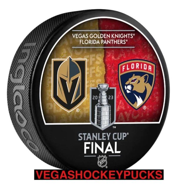 2023 STANLEY CUP Finals Vegas Golden Knights Vs Florida Panthers Puck