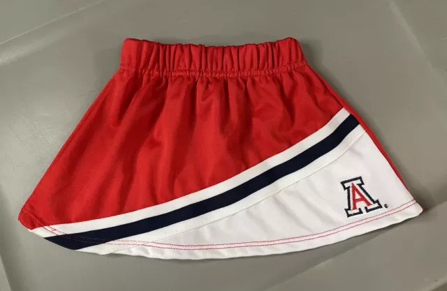 Pro Edge A Line University Of Arizona Toddler Cheer Skirt Size 18M