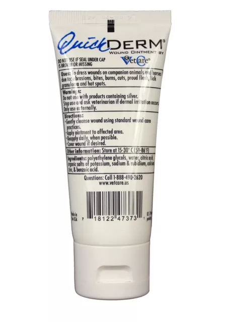 QuickDERM Wound Ointment (2 oz) 2