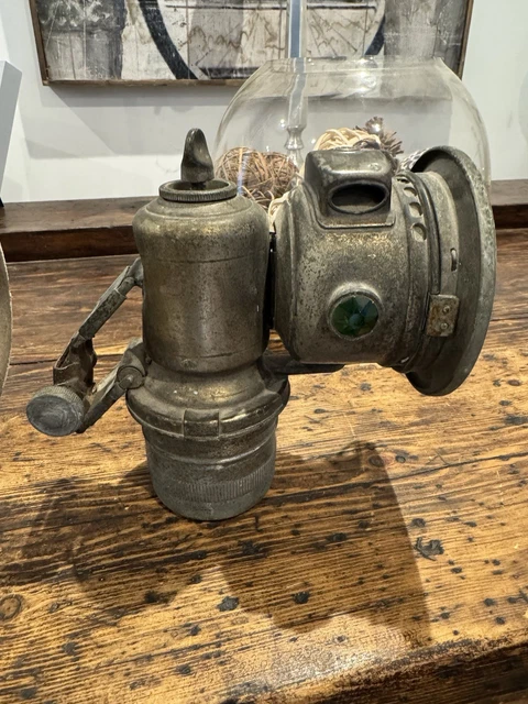 Petit Porte lampe Lampe Acethylene Lanterne Ancien velo Moto 1900 Ancêtres - Équipements vélos