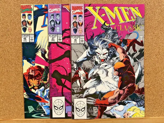Stan Lee Presents Uncanny X-Men Vintage Classics Marvel Comics Lot Of 3 Mid-High