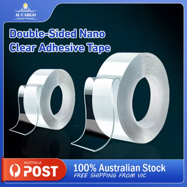 Strong Adhesive Nano NM Traceless Clear Double Sided Anti Slip Tape Reusable