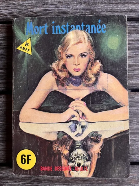 Livre BD  adulte  EF Vintage ELVIFRANCE * Serie Jaune  n° 62 * de 1980 !
