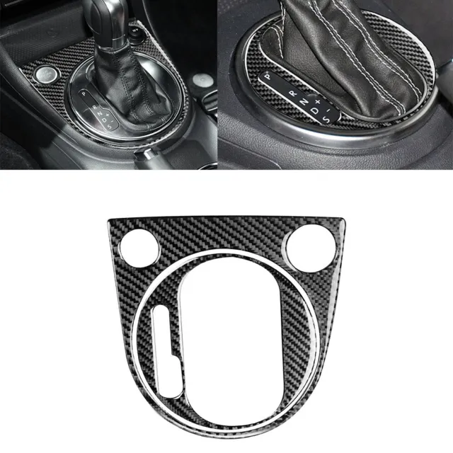 17Pcs For Volkswagen VW Beetle 2012-19 Carbon Fiber Full Set Interior Cover Trim 2