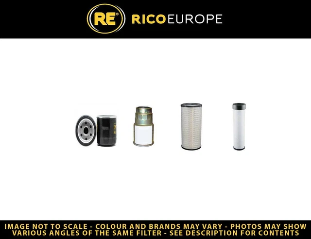 Kit Filtres Compatible Kubota B5000 B5001 - Filtre à Huile, Carburant Et Air - Maintenance Tracteur