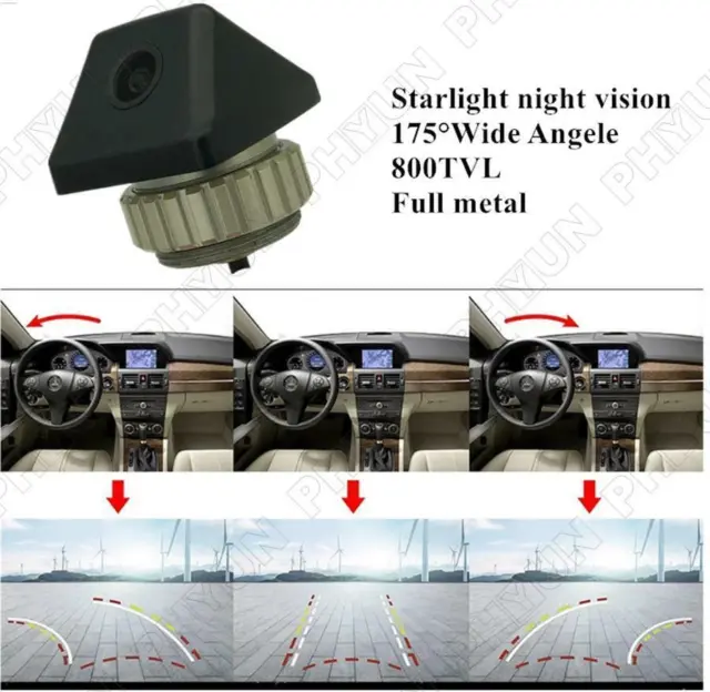Star Night Vision Rear View Reverse Camera with Dynamic Trajectory Parking Line