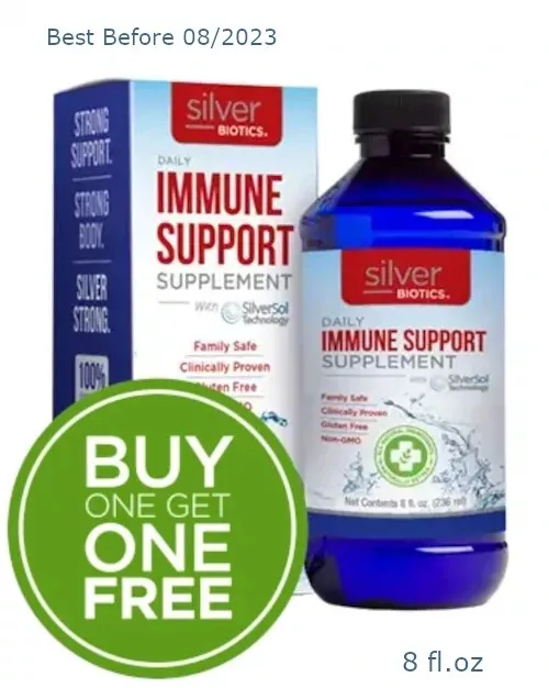 American Biotech Labs Silver Biotics Immune System Support - 8fl oz. 236ml