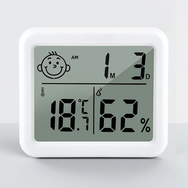 IGROMETRO DIGITALE TERMOIGROMETRO Stazione Meteo Umidità Analogica EUR