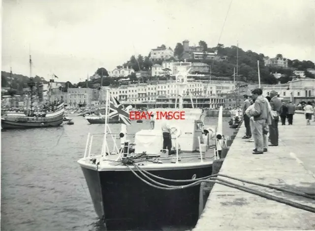 Foto Hms Gay Fencer Gay Klasse Schnelles Patrouillenboot Am Torquay 08/61 Hinweis Replikat