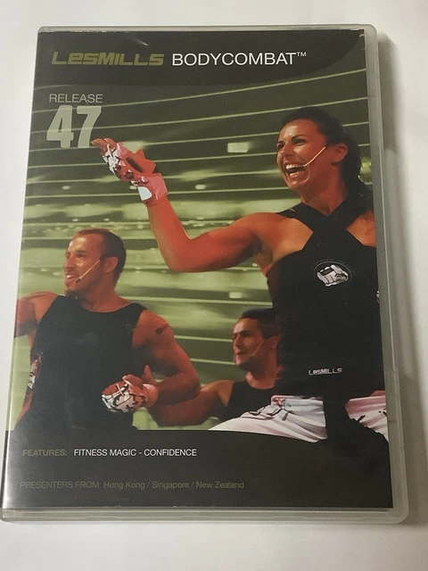 LES MILLS BODY Combat DVD, música y notas coreográficas