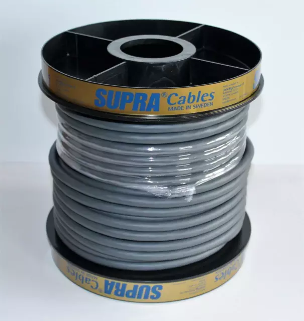 Supra Cables LoRad SPC 2.5 Silver Anniversary Edition Netzkabel Meterware