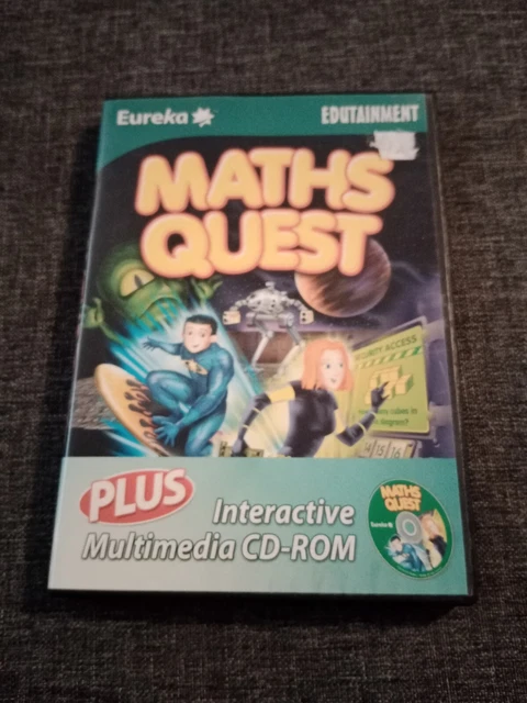 MATHS QUEST PC CDROM Eureka, very good condition, fast postage. $5.49 ...