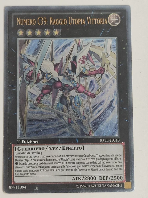 Yu-gi-oh! Numero C39 Raggio Utopia Vittoria ULTIMATE - Italiano Yu-gi-oh! Numero C39 Raggio Utopia Vittoria ULTIMATE - Italiano