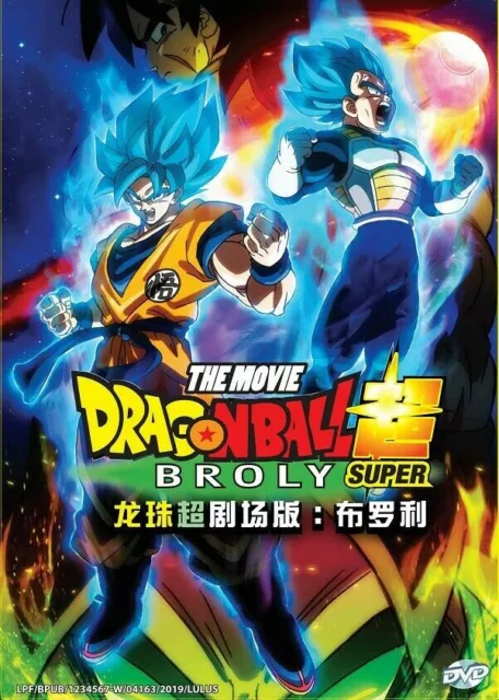 DVD Anime Dragon Ball SUPER The Movie: BROLY English Version