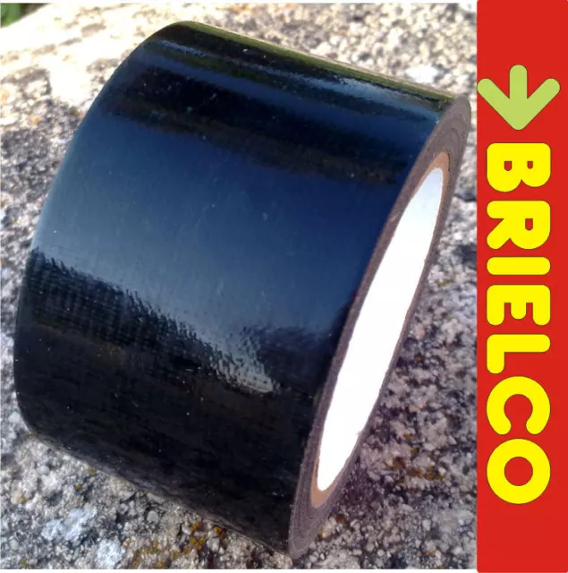 Cinta Adhesiva Resistente Super Tape Americana 50Mmx10M Colo Negro Gaffer Bd4119