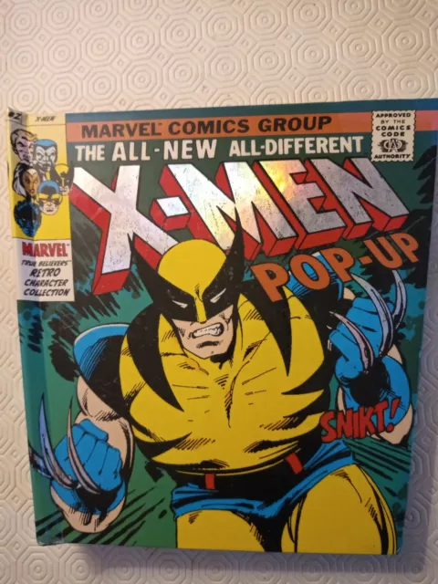 Marvel Comics, X-Men Popup Book, Hardback, Amazing Book !! Rare And Collectable