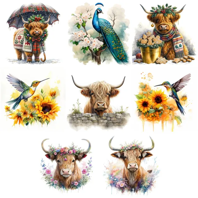 5D DIY Full Drill Diamond Painting Animal Embroidery Art Craft Kit Home Decor