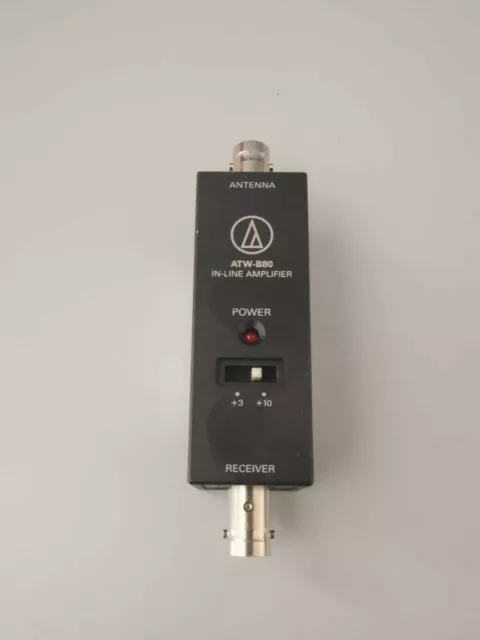 Audio Technica ATW-B80 In-Line Amplifiers New Ex-Display no box working rare