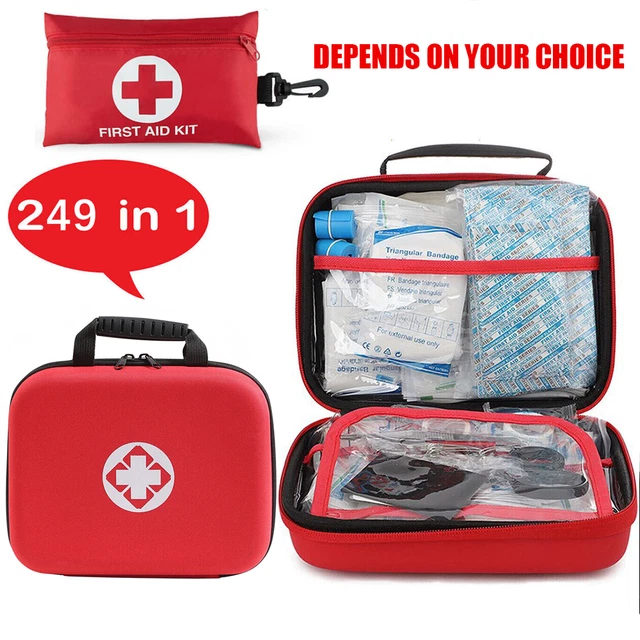 Survival First Aid Kit Molle Medical Pouch Outdoor Emergency Gear for Hiking