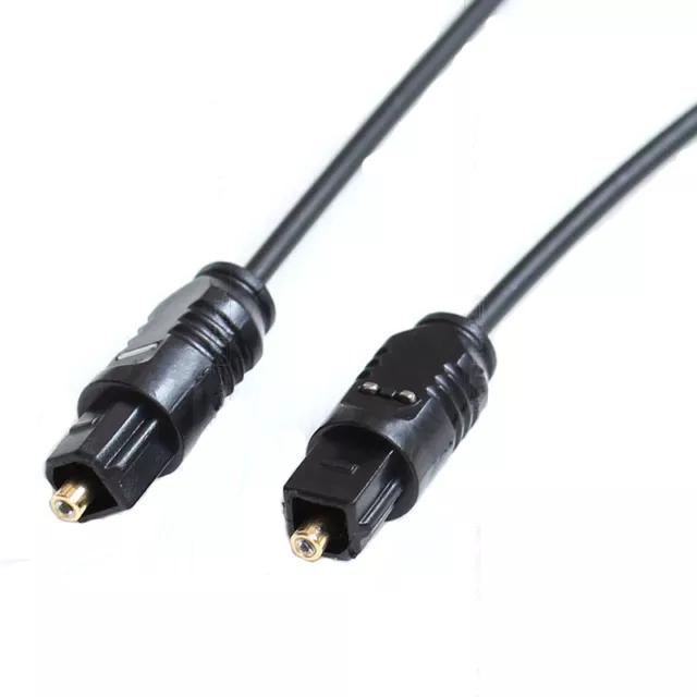 Square to Square TOSLINK Digital Audio short audio optical cable PC TV DVD 3