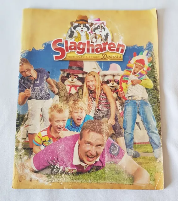 Werbeprospekt Heft Slagharen 50 Jahre Freizeitpark Themepark Brochure 47 Seiten