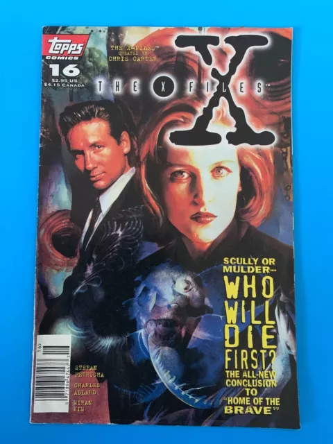 1996 Topps Comics "The X-Files" Comic Book- Vol. 1, No. 16 (May)