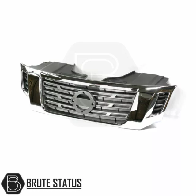 Front Grille for Nissan Navara NP300 2015+ Chrome Grill Aftermarket