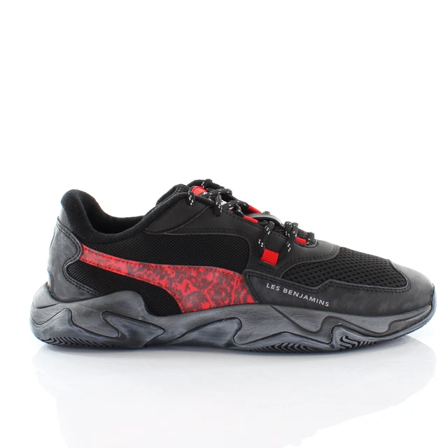 PUMA X LES Benjamins Storm scarpe da ginnastica basse da uomo nere