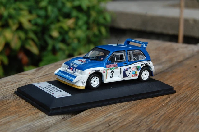 Kit Miniature MG METRO 6R4 - Boucle De Spa 1986 - Starter 1/43 Résine - Neuf