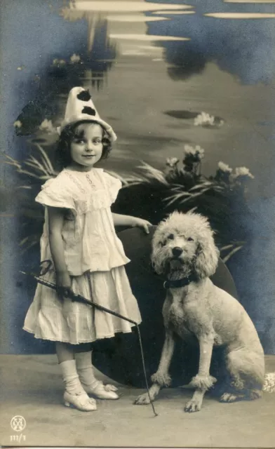 Carte Postale   Fantaisie / Enfant Avec Chien / Dog / 1908
