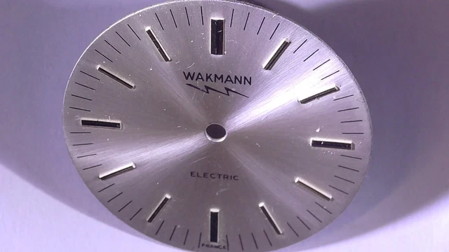 Cadran De Montre LIP R184 Electronic Vintage - Gris - Diamètre 28.75 Mm - Occasion
