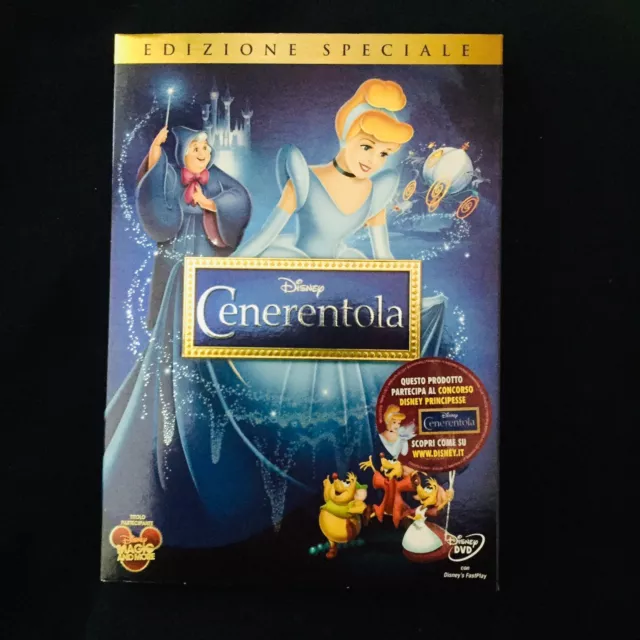 🔴 Dvd Disney Cenerentola Edizione Speciale Nuovo sigillato CARTONATO