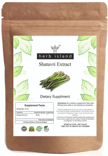 Asparagus Racemosus (Shatavari) Extrait pour Boost Immunité & Anti-inflammatoire