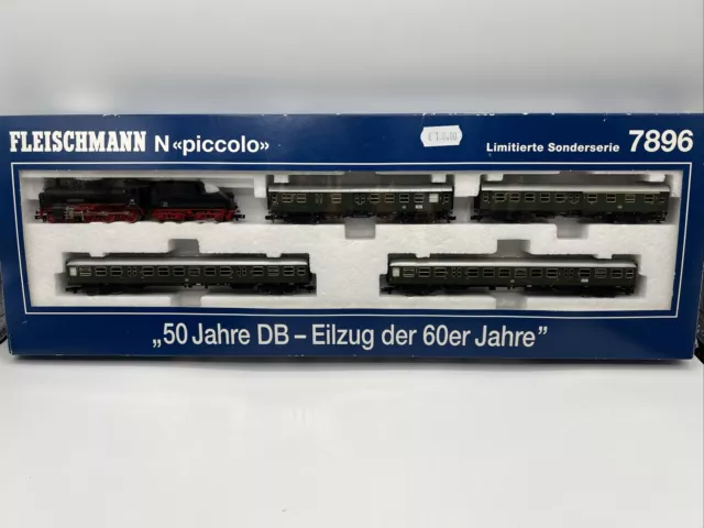 Spur N Fleischmann 7896 Zugset „50 Jahre DB“ Eilzug Der 60er Jahre In OVP