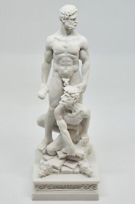 Statua di Ercole e Caco - Made in ITALY cm 17