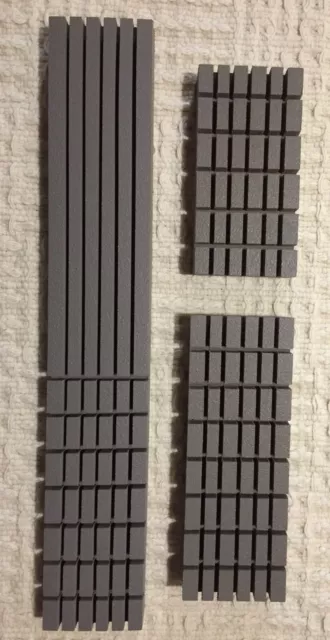 CURVE-FLEX, Double Cut, LONGBOARD Hand Sanding Block Kit 16.5", 7.75" & 5.5"