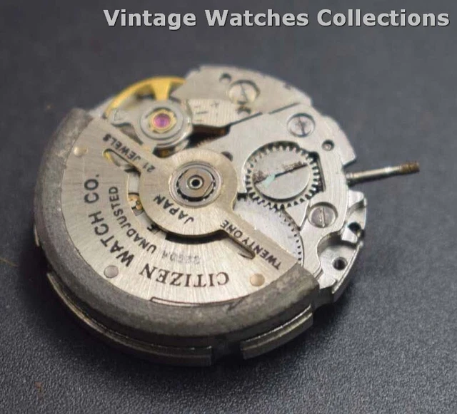 CITIZEN 6501 AUTOMATIC NON Working Watch Movement For Parts Repair