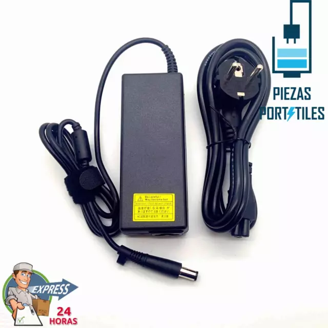 Adaptador Cargador Nuevo para HP 8560p i7-2620M 15.6 8GB/256 19V 4,74A Alta Ca